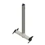 The DockStar thruster: a tall aluminum mast with a white pod at its foot and a propeller at each end of the pod.